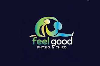 design physical or fitness or gym logo