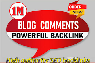 do 900k dofollow blog comments backlinks