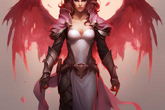 create an awesome dnd character art