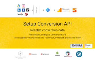 implement conversion API capi facebook tiktok pinterest and more