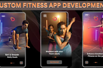 design workout app, health, fitness app, yoga, gym app, diet, body builder app