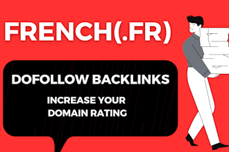 boost your website DR with dofollow french backlinks