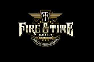 design epic hipster steampunk brand logo