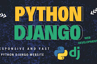 be your python django developer