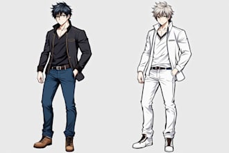 design characters for your manga or comic