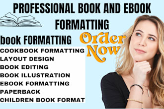 format german italian french ebook, paperback for amazon KDP, lulu, ghostwriting