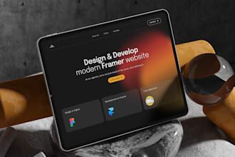 design and develop framer website