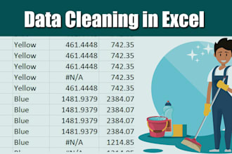 professionally clean, merge, split  and organize your excel and CSV data