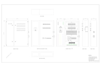 design any kind of ga, electrical drawings in autocad