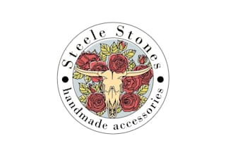 vintage surf appeals trendy girls women logo