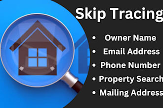 do skip tracing for real estate