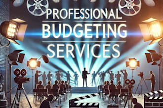 create detailed budgets for your film or video production