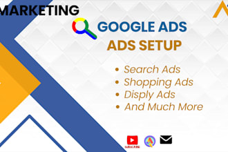 setup and manage google ads, ppc campaign