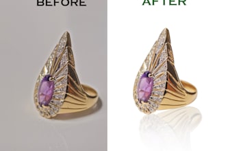 do your jewelry retouch product images
