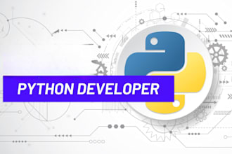 develop custom python scripts for automation, data analysis