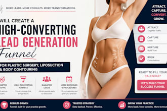 generate plastic surgery leads reconstructive surgery lead body contouring lead