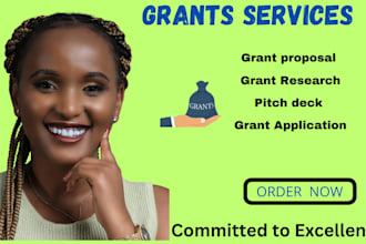 do grant research, grant proposal, grant application