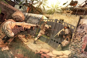 develop online multiplayer game, unreal engine game, shooting game developement