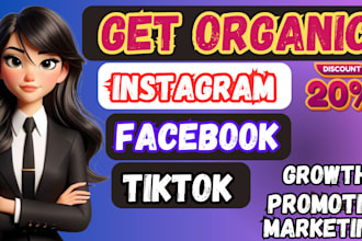 develop an organic hashtag growth strategy for instagram facebook tiktok