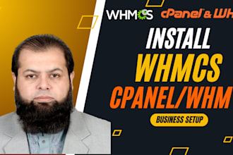 set up your business webhosting with cpanel whm and whmcs