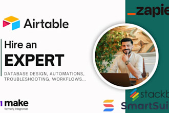 fix your airtable database smartsuite stackby make zapier automation issues
