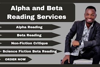 beta reader alpha reader fiction critique fantasy manuscript romance beta reader