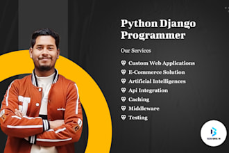 do expert python django development for your web project
