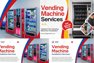 design vending machine website, vending business website and sales funnel