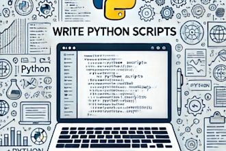write python script, project