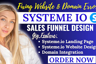 fix systeme io website systeme io sales funnel systeme io domain