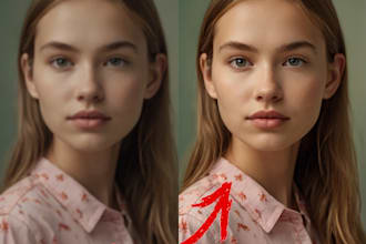 professionally retouch , enhance your photos