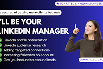 manage your linkedin account and increase your sales