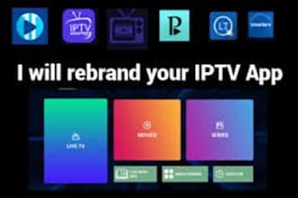 rebrand iptv app, tivimate ,smarter pro, xciptv,nextv, ibo with admin panel