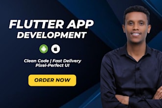 create flutter mobile app development for android and ios