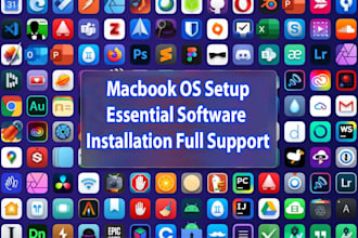 do mac os and apps installation
