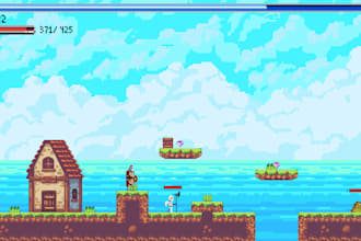 create a HTML and javascript game for the browser and mobile