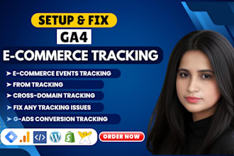 configure ga4 ecommerce event tracking via google tag manager