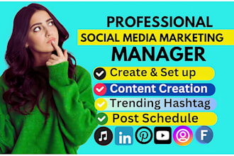 be your dedicated social media manager and content creator