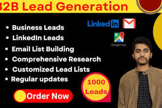 build a verified email list for b2b lead generation