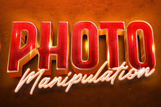 photo manipulation, composite and adobe photoshop editing