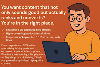 create SEO blog and ecommerce content that convert