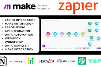 setup make com made com ghl automation make integromat zapier expert makecom api