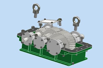 design mechanical parts as an engineering student using inventor and autocad