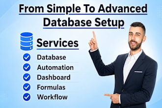 design from simple to advanced excel databases
