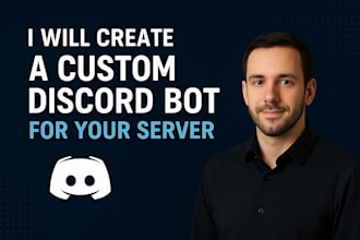 create a custom discord bot for your server