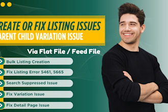 create amazon listing amazon flat file listing variation error parent child