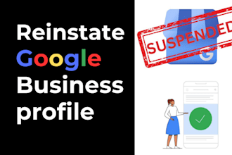 reinstate gmb and fix suspended google my business profile