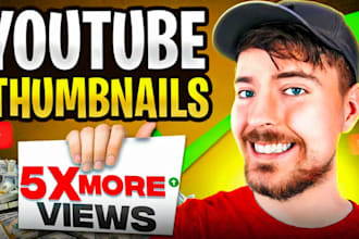 create attractive youtube thumbnail design