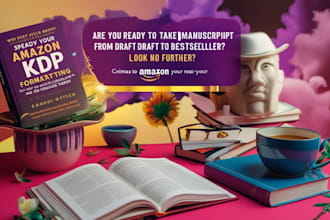 amazon kdp cover layout design interior formatting self publishing blurb writing