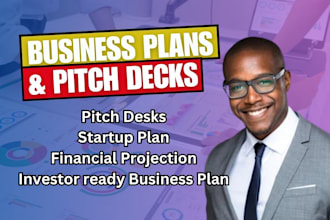 write investor ready business plan for startups and loan approval